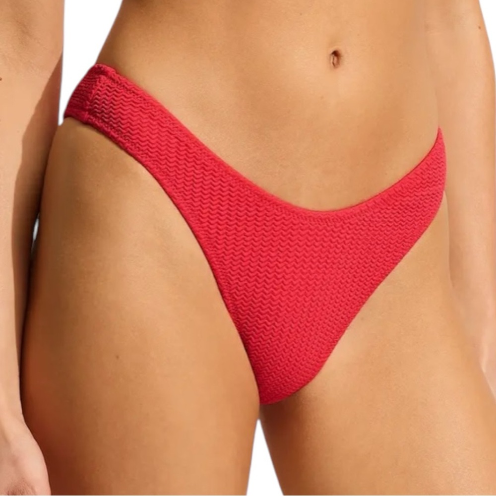 Seafolly Rio High Cut Bikini Bottoms Sz US 4